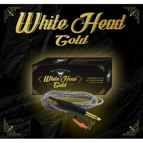 Clip Cord White Head Gold Ref.1428-preto